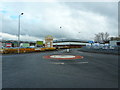 Mini roundabout on Capitol Way, Bamber Bridge