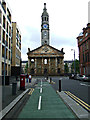 Cycle lane on St Andrews Street