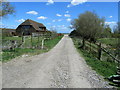 Track at Becket Barn Farm