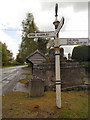 Signpost at Nether Alderley Cross