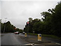 The A20 at the junction of the A25, Wrotham Heath