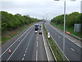 The M4 southbound