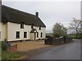 Thatched cottage at Coombe Cross