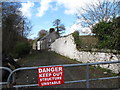 Derelict farmhouse alongside the Carrive Road