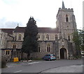 East side of Our Lady Immaculate & St Ethelbert Catholic Church, Slough