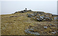 NH3644 : Summit rocks of Sgùrr a' Phollain by Trevor Littlewood