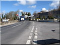 The B30 at its junction with Carrive Road