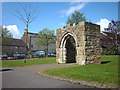 SD4364 : Poulton Hall archway, Morecambe by Karl and Ali
