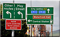 J3474 : "STEM" lane sign, Belfast by Albert Bridge
