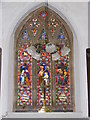 TM3687 : Stained Glass Window of St.John's Church by Geographer