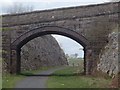 SK1462 : Bridge and railway cutting, Tissington Trail by Andrew Hill