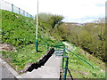 Footpath to Gilfach Fargoed railway station