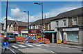 Cardiff Road regeneration work, Bargoed