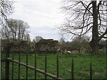 SP0530 : The remains of Hailes Abbey by Ian S