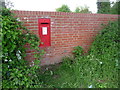 Alderholt: a Victorian postbox has been replaced