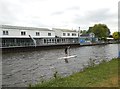 Stand Up Paddleboarding on Thames near Ravens Ait