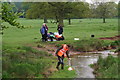 Scrivelsby Estate, Wolds Walking Festival: pond dipping