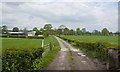 Track (footpath) to Cuerdale Hall