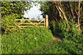 Gate into Tiffield Pocket Park