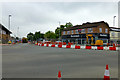 NET tram works at the Middle Street Station Road Junction