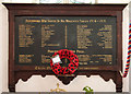 All Saints, Allhallows - War Memorial WWI & WWII