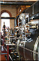SJ8333 : Mill Meece Pumping Station - 1914 steam engine by Chris Allen