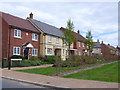 ST8907 : Houses on Warrington Walk by Nigel Mykura