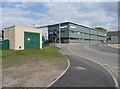 The new Nuswift building and an electricity sub-station