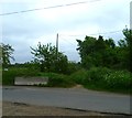 Footpath arrives at Billet Lane opposite Hollybush Lane