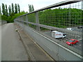 Bridleway crosses the M25 north of Iver