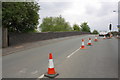 Road works on Dallow Bridge