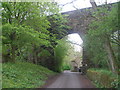 Railway viaduct over Mill Lane, Hathersage