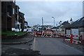 Road works, Coombe Vale Rd