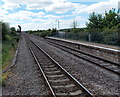 West from Caldicot railway station