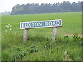 TG1523 : Buxton Road sign by Geographer