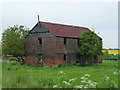 TL2781 : Old building surrounded by a paddock in Wistow, Cambridgeshire by Richard Humphrey