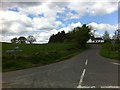 Country road at Millhousebridge