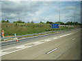 Slip from Cobham Services joins anti-clockwise M25