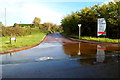 Lying water on Common Mead Lane, Hambrook