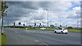 The junction of the A59 and A677