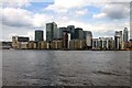 Canary Wharf from Lower Odessa Wharf