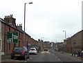 Road junction in centre of Mauchline