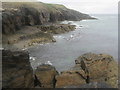 NB5463 : Rocky shore at Port Nis/Cealagbhal by M J Richardson
