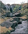 NM6937 : Dubh Choire falls by Alan Reid