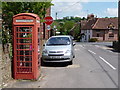 Durweston: red telephone box