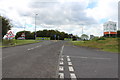 NT9751 : Approaching Roundabout on the A1 by Billy McCrorie