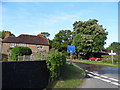 Hambledon Road at the junction of Station Lane