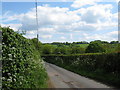 Meres Lane approaching Meres Farm