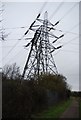 Pylons by the River Lea