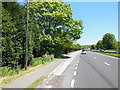 The A38 eastbound near Ivybridge